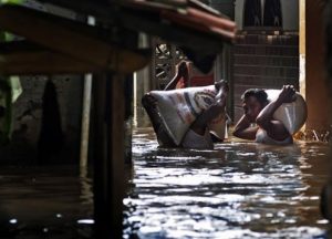 Banjir Terjang Baleendah, Arus Transportasi Tersendat