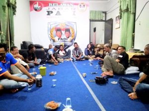 Relawan PADI Korda Kota Banjar Gelar Nobar Debat Capres, Terbuka untuk Umum