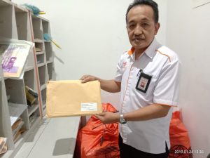 Diduga Berisi Tabloid Indonesia Barokah, Bawaslu Kota Tasik Minta Kantor Pos Tahan 842 Surat