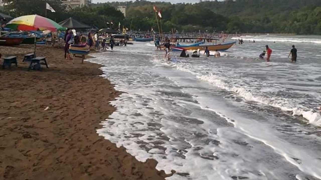 Dari Lima Objek Wisata Pantai Pangandaran Terbanyak Dikunjungi