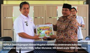 Galakkan Budaya Literasi, YRBK Kota Banjar Saba Desa