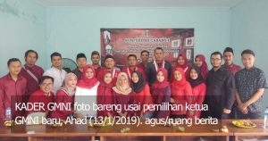 Sah! Solehan Pimpin GMNI Kota Banjar Periode 2019-2021