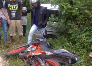 Honda CBR Hajar Futura di Pangandaran, Korban Luka Parah Dilarikan ke RSUD Cilacap