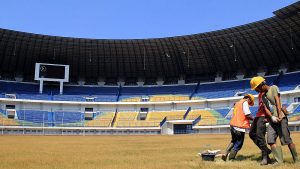Ada Keretakan dan Penurunan Struktur Stadion GBLA, Ini Penjelasan Pemkot Bandung