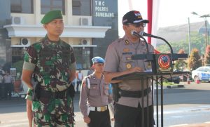 TNI/Polri di Sumedang Jamin Keamanan Pemilih saat Hari H Pencoblosan