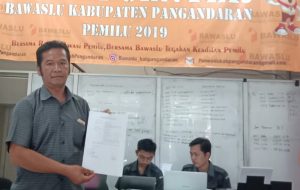 Partai Perindo Pangandaran Laporkan KPU ke Bawaslu