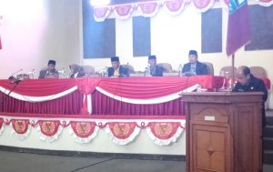 Rapat Paripurna DPRD Kota Banjar, Bahas Nota Pengantar Walikota