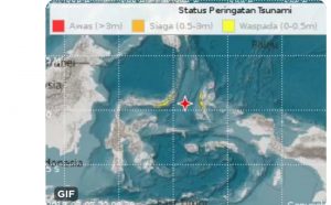 Gempa 7.1 Skala Richter Guncang Sulut dan Maluku Utara, BMKG: Berpotensi Tsunami