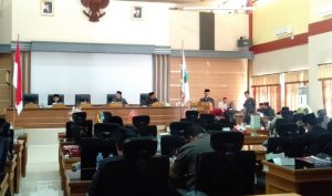 Rapat Paripurna DPRD Pangandaran, Bahas KUA-PPAS APBD Perubahan Tahun 2019