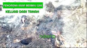 Asap Panas Berbau Gas Hebohkan Warga Tomo, BPBD Sumedang Lapor ke PVMBG Bandung