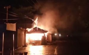 Toko Kelontongan di Tanjungsari Ludes Terbakar
