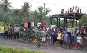 Karya Bakti TNI: Gotong Royong bareng Warga, Bangun Masjid di Tanjungkerta Sumedang