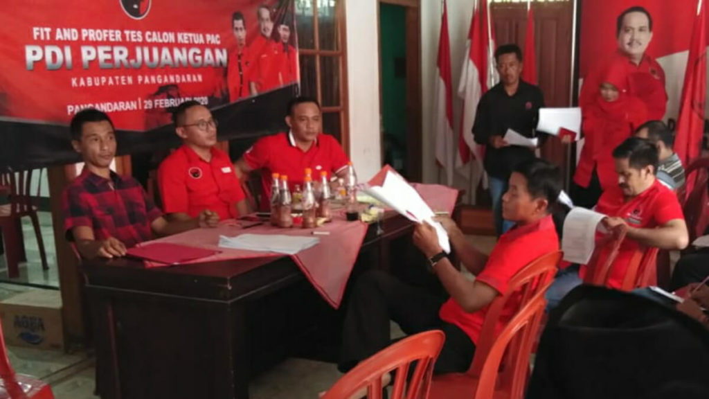 Puluhan Kader DPC PDI Perjuangan di Pangandaran Incar Kursi PAC