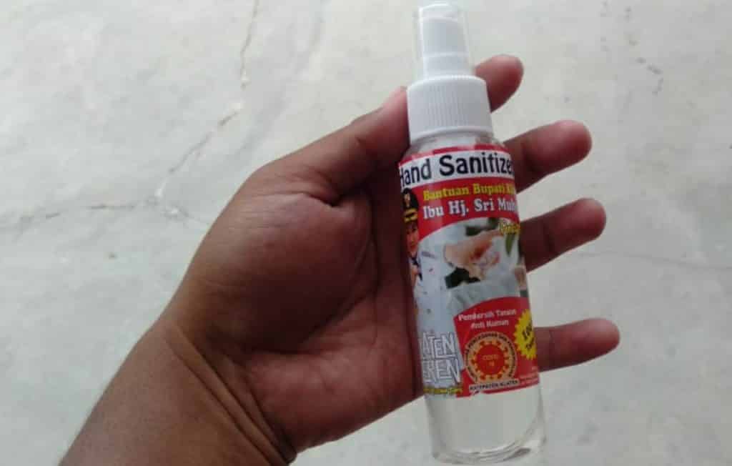 Viral di Medsos karena Hand Sanitizer Kemensos, Ini Kata Bupati Klaten Sri Mulyani