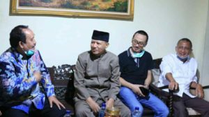 Jelang Pilkada Pangandaran 2020, Bapaslon Juara Silaturahmi ke Tokoh Senior Partai Golkar