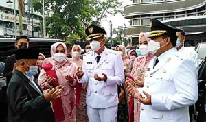 Bupati Pangandaran Terpilih Dilantik di Gedung Merdeka Bandung