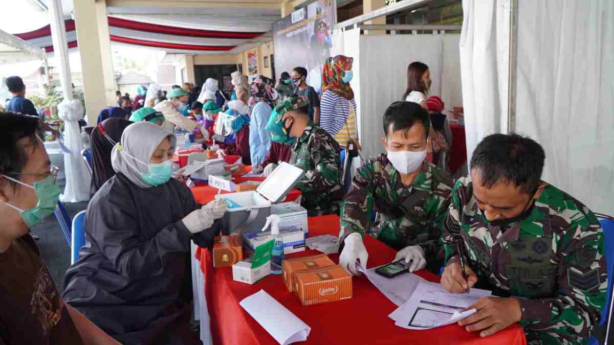 Program vaksinasi masal Polres Tasikmalaya Kota
