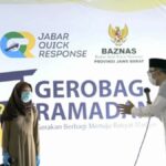 Gerobag Ramadhan JQR – Baznas, Kange Emil: Berbagi Kebahagiaan dengan Sesama