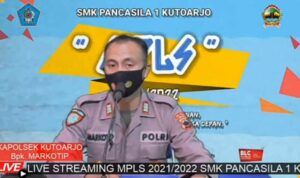 SMK Pancasila 1 Kutoarjo Laksanakan MPLS Secara Daring
