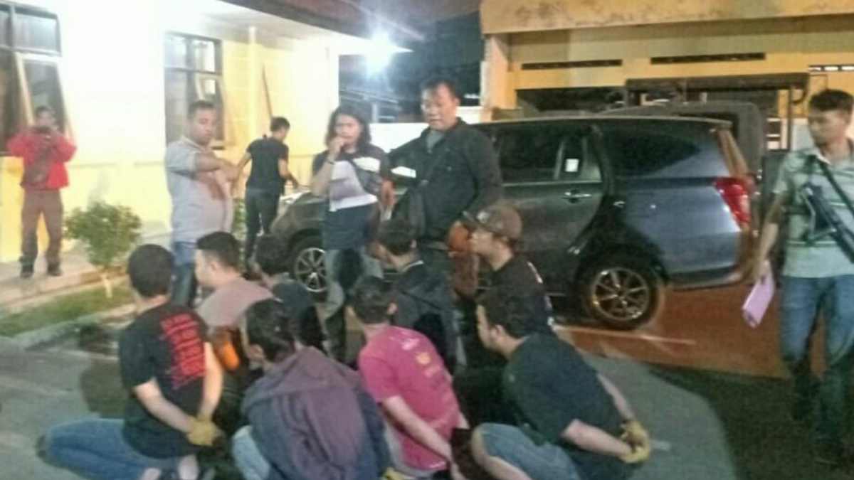 Polsek Mangkubumi Kota Tasikmalaya Aman 11 Pelaku Pengeroyokan