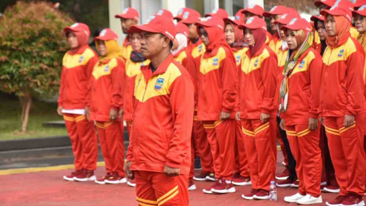 Pangandaran siap berlaga dalam Porsenitas VIII di Brebes, Jawa Tengah.