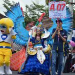Ratusan Peserta Semarakkan Karnaval Alegoris di Kota Banjar