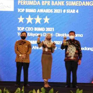 Sumedang Borong 3 Penghargaan di Ajang Top BUMD Award 2021