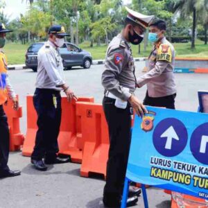 Akhir Pekan, Arus Lalu Lintas di Pantai Pangandaran Direkayasa