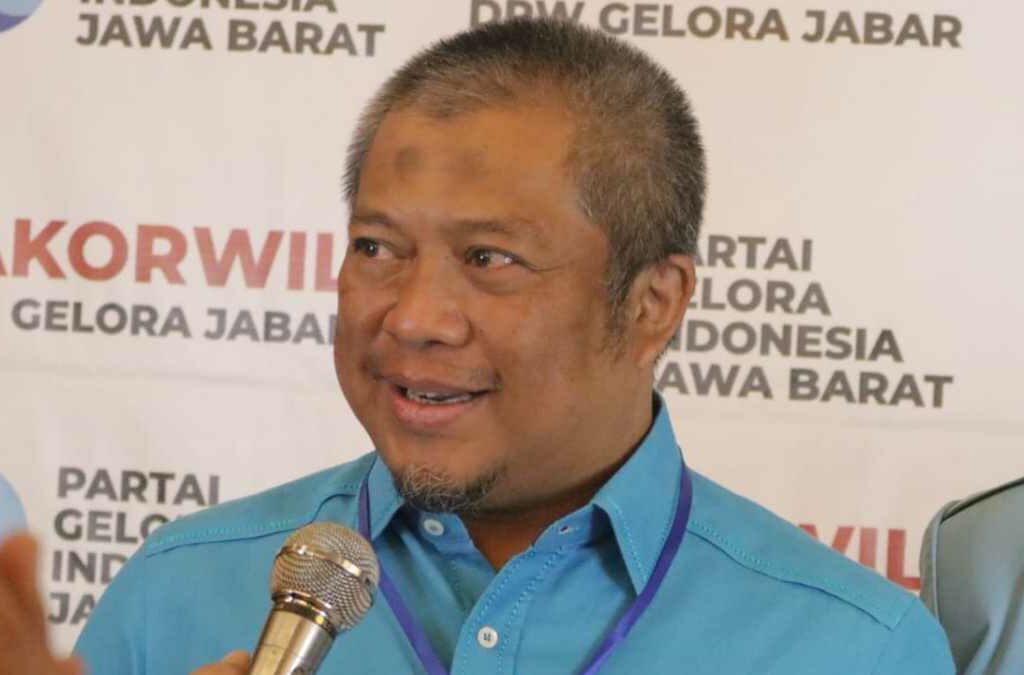 Ketua DPW Partai Gelora Jawa Barat Haris Yuliana