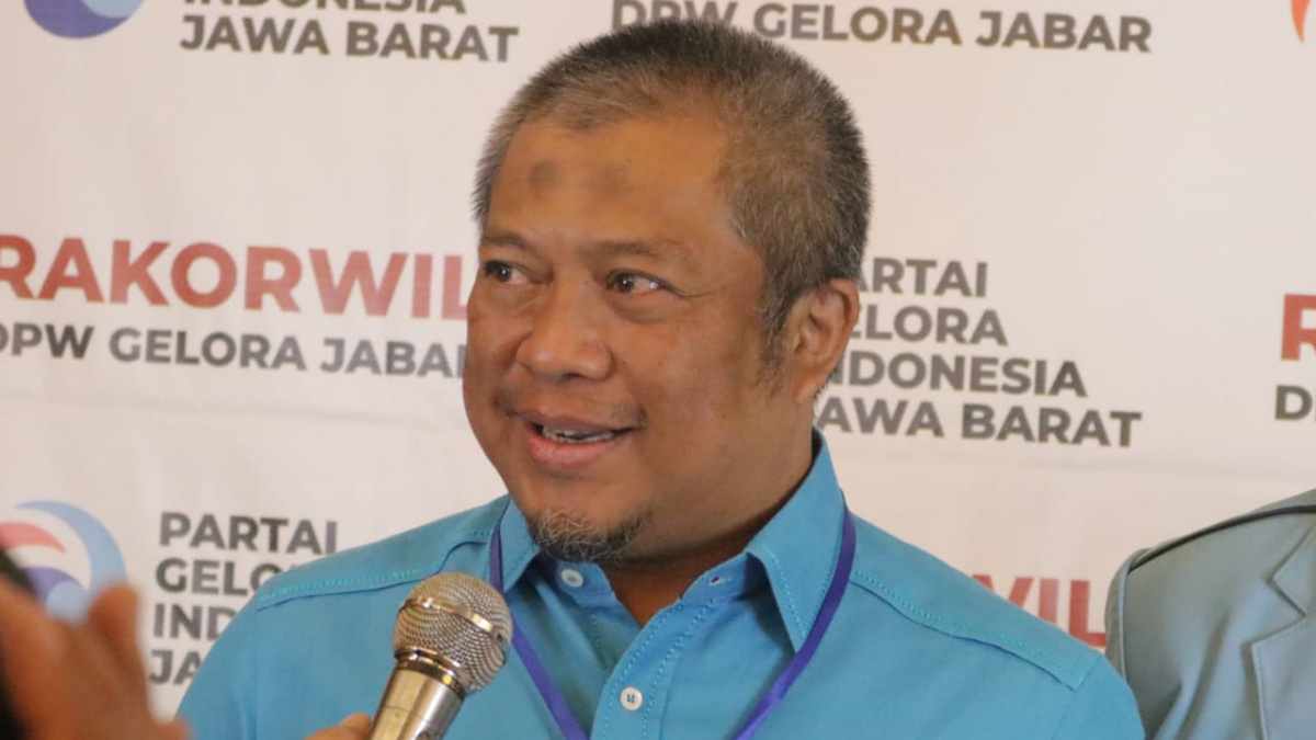 Ketua DPW Partai Gelora Jawa Barat Haris Yuliana