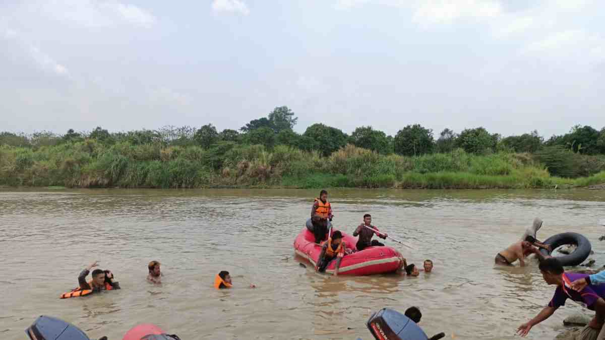 Korban Tenggelam Di Sungai Cimanuk Sumedang