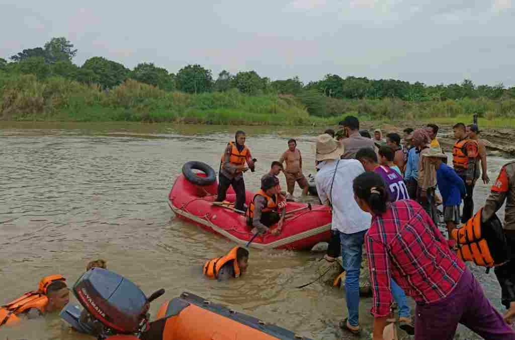 2 Pelajar asal Tomo Sumedang Tewas di Sungai Cilutung
