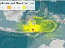 Gempa 7.5 Magnitudo Berpusat di Barat Laut Larantuka