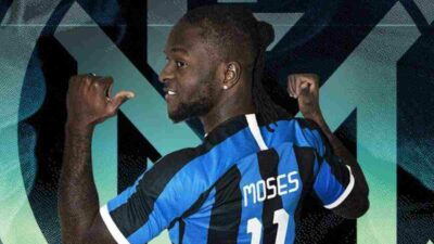 Victor Moses Resmi Gabung Inter Milan