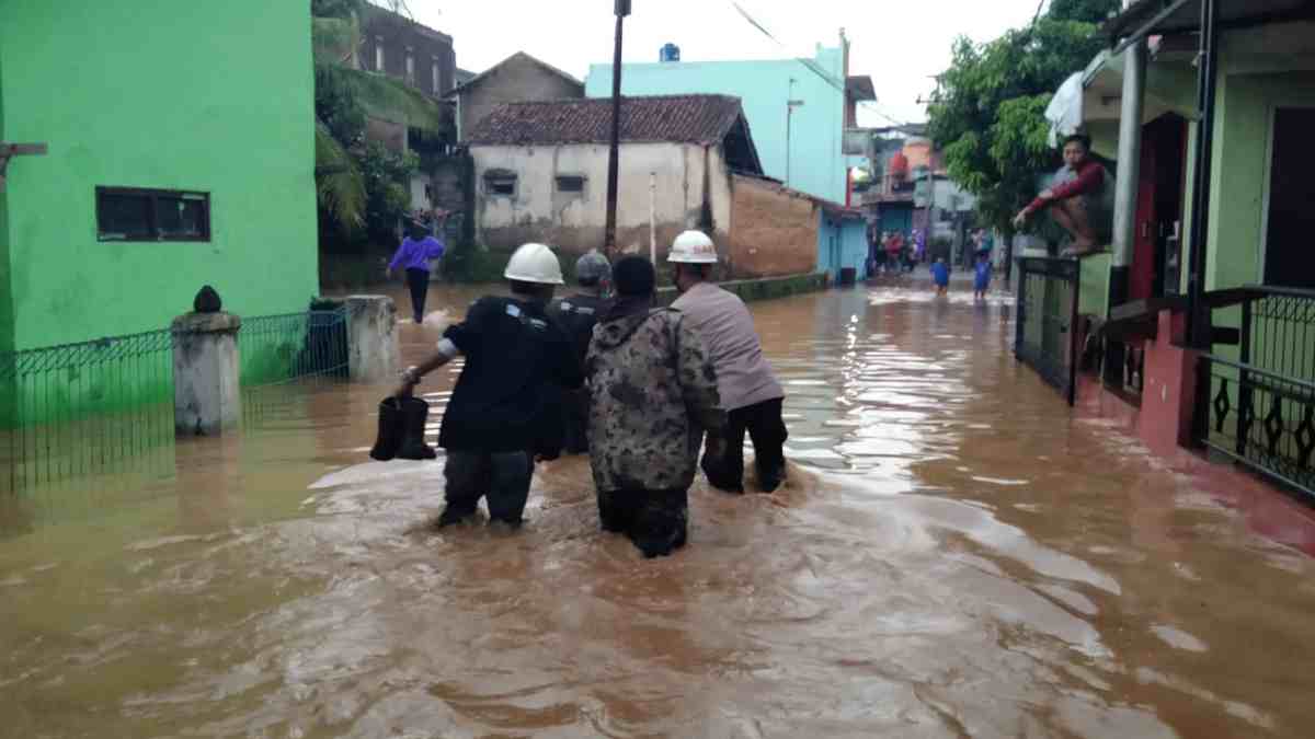 Banjir di Jatinangor Sumedang gara-gara Tol Cisumdawu
