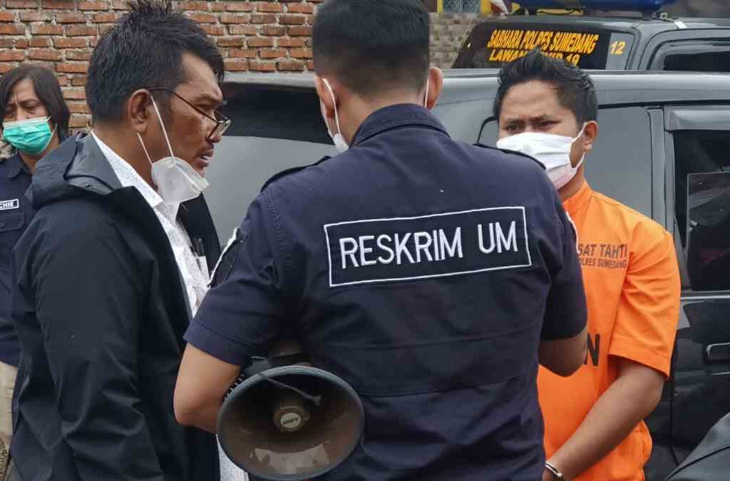 Polisi Tahan Kades Cilengkrang dan Anggota DPRD Sumedang