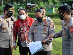 Lahan Polres Pangandaran Ditinjau Kapolda Jabar, Mulai Dibangun 2023