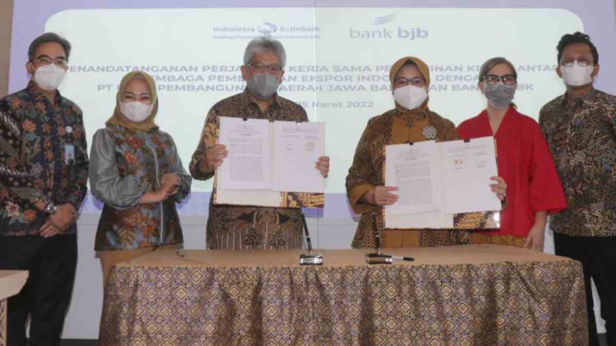 Bank bjb Kolaborasi dengan LPEI Dorong Ekspor Indonesia