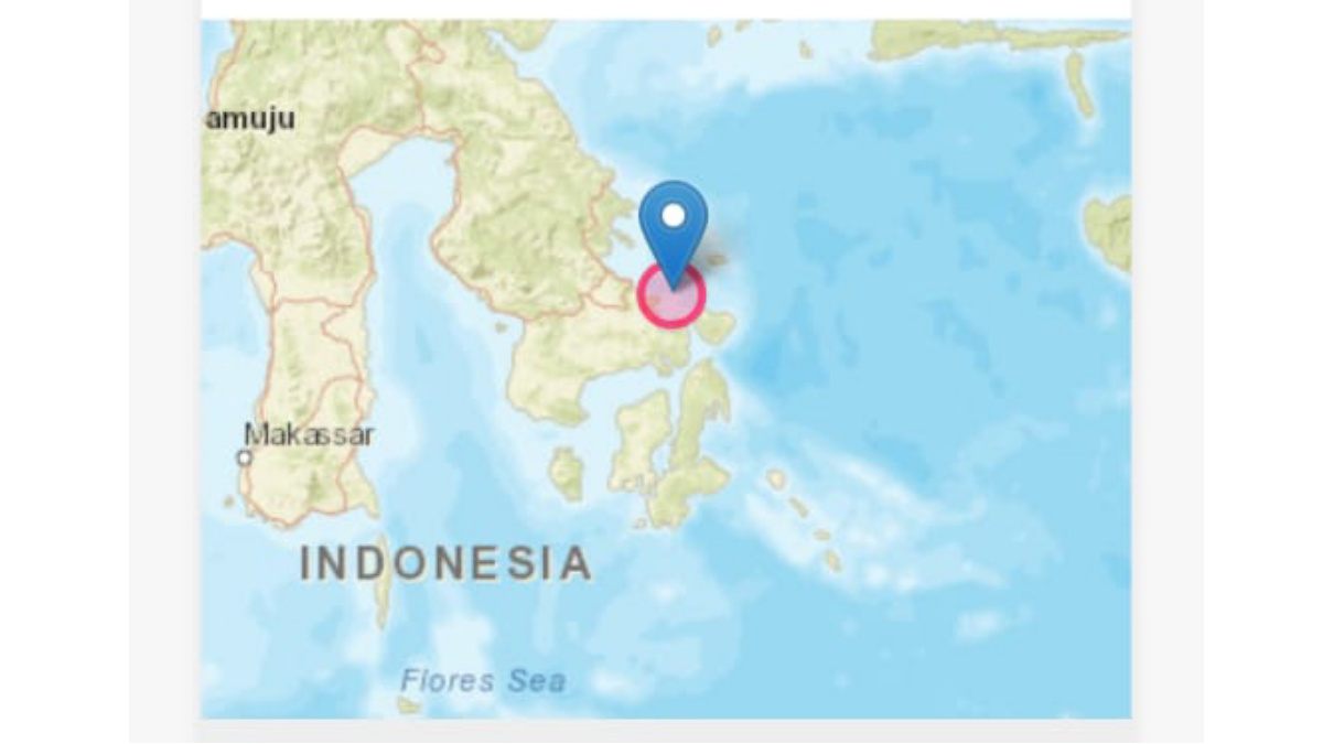 Gempa 4.9 Magnitudo di Timur Laut Soropia, Dirasakan Warga Kendari