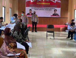 Polres Sumedang Salurkan Bantuan Modal Usaha untuk Ribuan PKL, Warung dan Nelayan