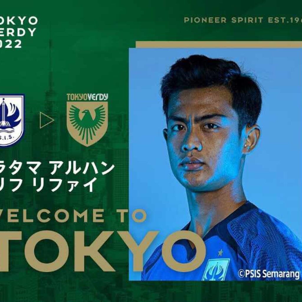 Profil Tokyo Verdy, Klub Pratama Arhan di Liga Jepang