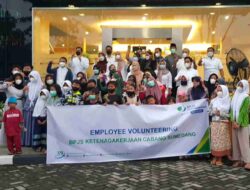Employee Volunteering BPJS Ketenagakerjaan Berbagi dengan Puluhan Anak Yatim