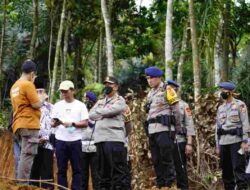 Kapolda Jabar Cek Lokasi Pembangunan Mako Brimob Batalyon D di Cineam Tasikmalaya