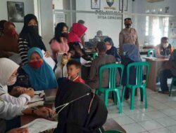 Polsek Jatinangor Monitoring Penyaluran BLT Migor dan BPNT Tahap 1