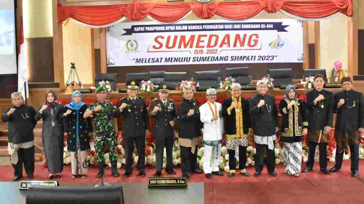 Rapat Paripurna Istimewa Hari Jadi ke-444 Sumedang