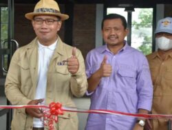 Ridwan Kamil Resmikan Kawasan Wisata Buricak Burinong Jatigede