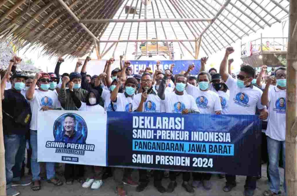 sandiaga uno pangandaran
