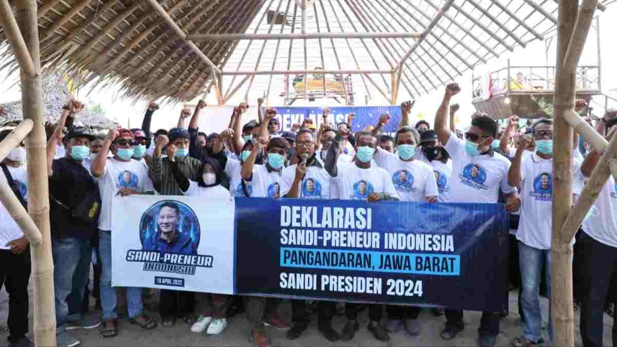 sandiaga uno pangandaran