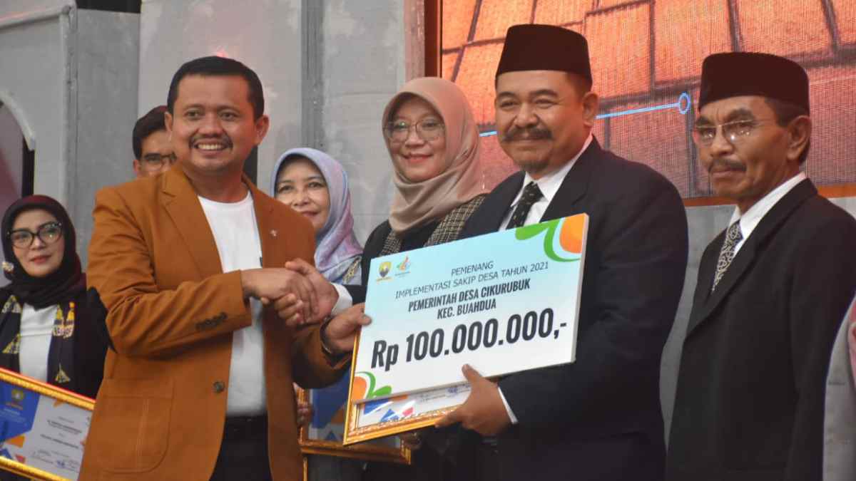 Jadi Pengelola SAKIP Terbaik, 5 Desa di Sumedang Dapat Bankudes Rp100 Juta