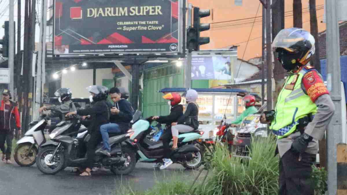 Selesai Operasi Ketupat, Polres Sumedang Pantau Pemudik Melalui KRYD